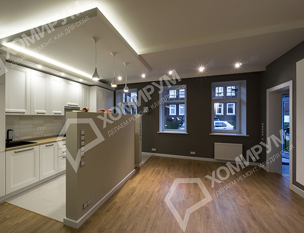 Ремонт таунхауса, коттеджный поселок «Бристоль», МО